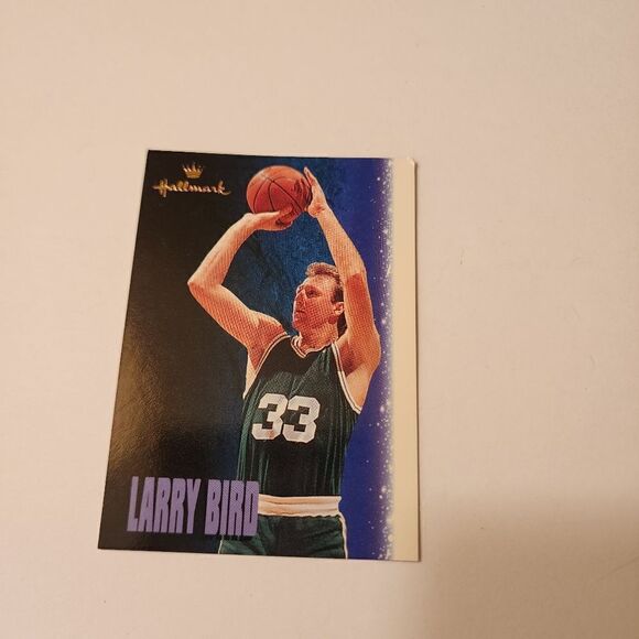 Hallmark Keepsake Ornament NBA Hoop Stars Larry Bird from Boston Celtics 1996 - Picture 5 of 6
